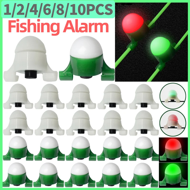 Bite Alarm - 2-8 stuks LED Nachtvisserij Alarmlicht Visserij
