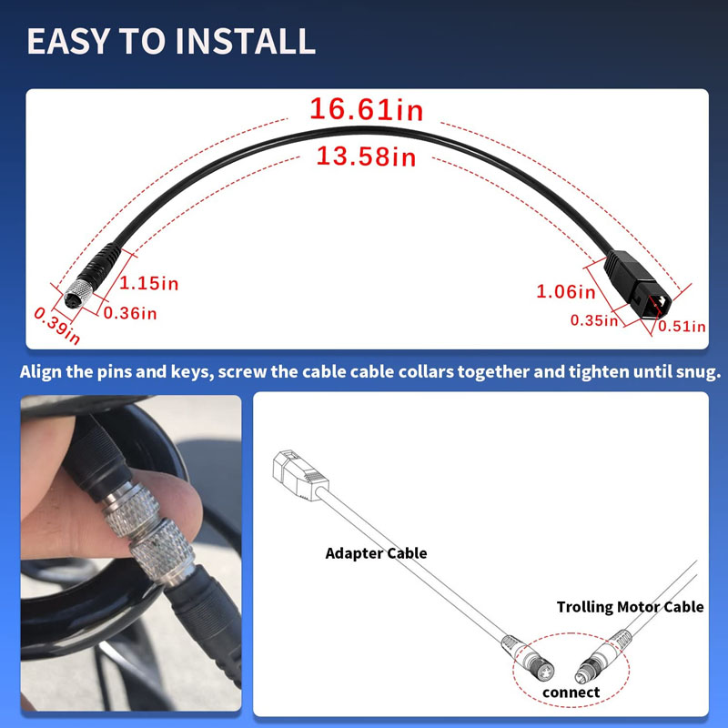 Universele Sonar Transducer Ad - Fish Finder Cable recensie en prijs